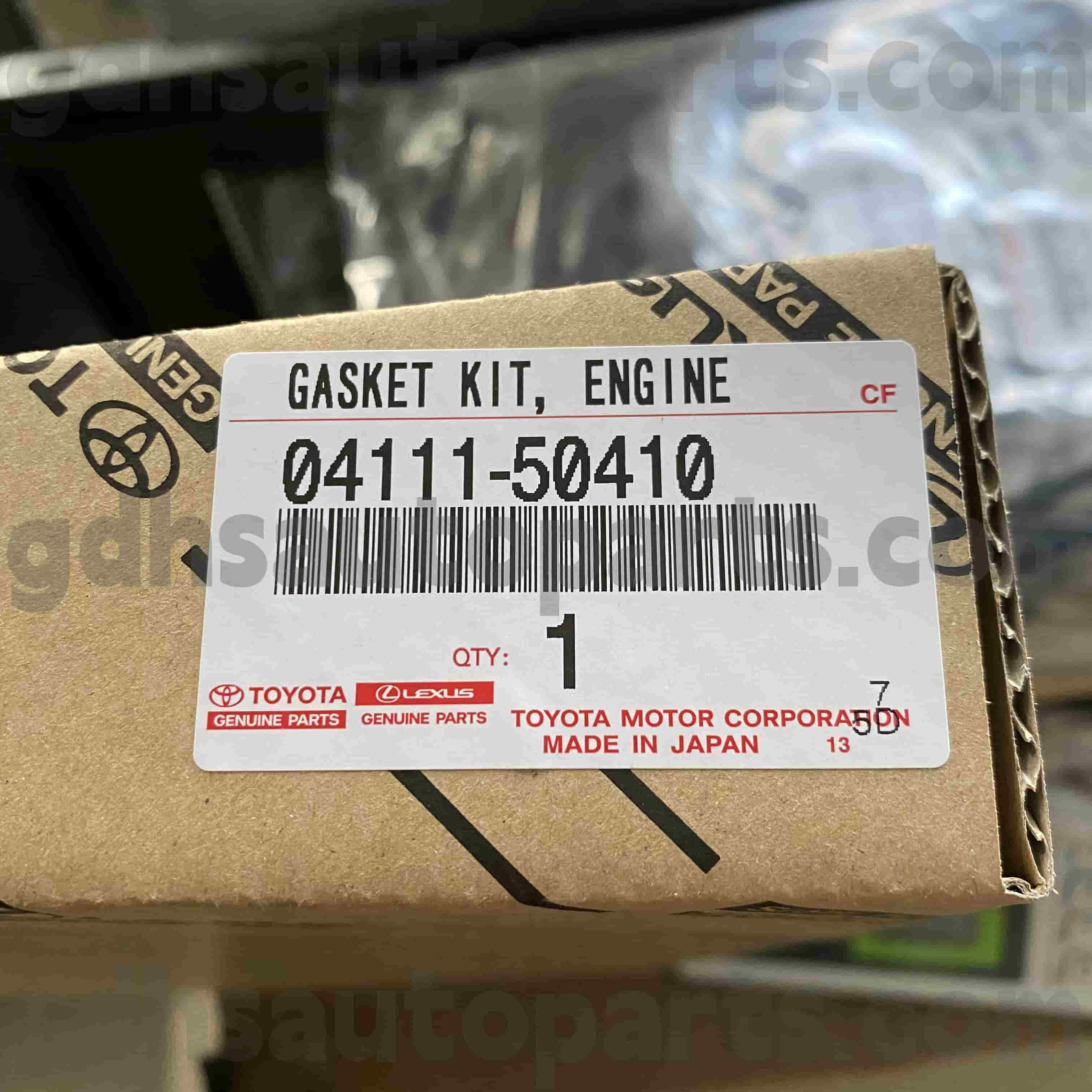 04111-50410 Toyota подлинный комплект двигателя запчастей для Land Cruiser