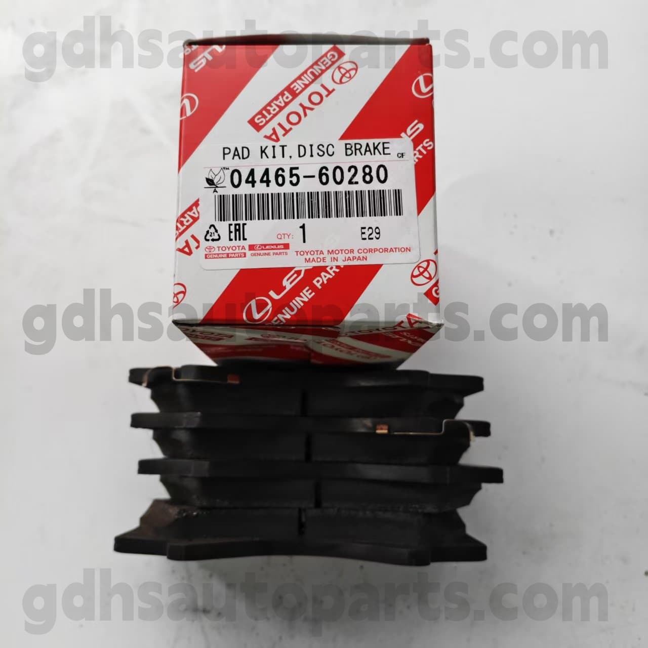 04465-60280 Toyota Подличные детали передняя тормозная площадка для Land Cruiser 、 LX450D/460/570 Шасси №. Uzj200
