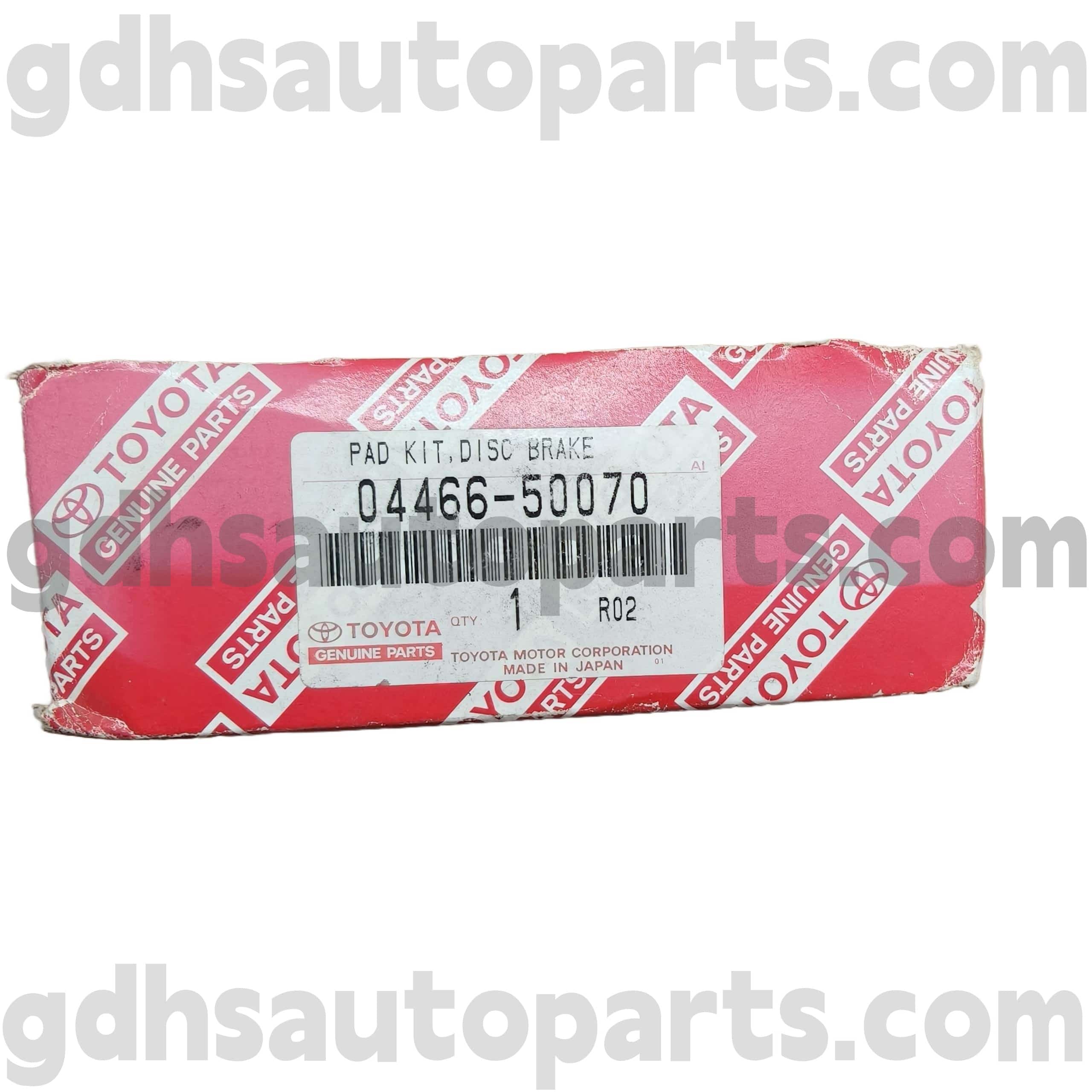04466-50070 Toyota Подлинные детали задние тормозные колодки для шасси LS400 UCF10 -9208