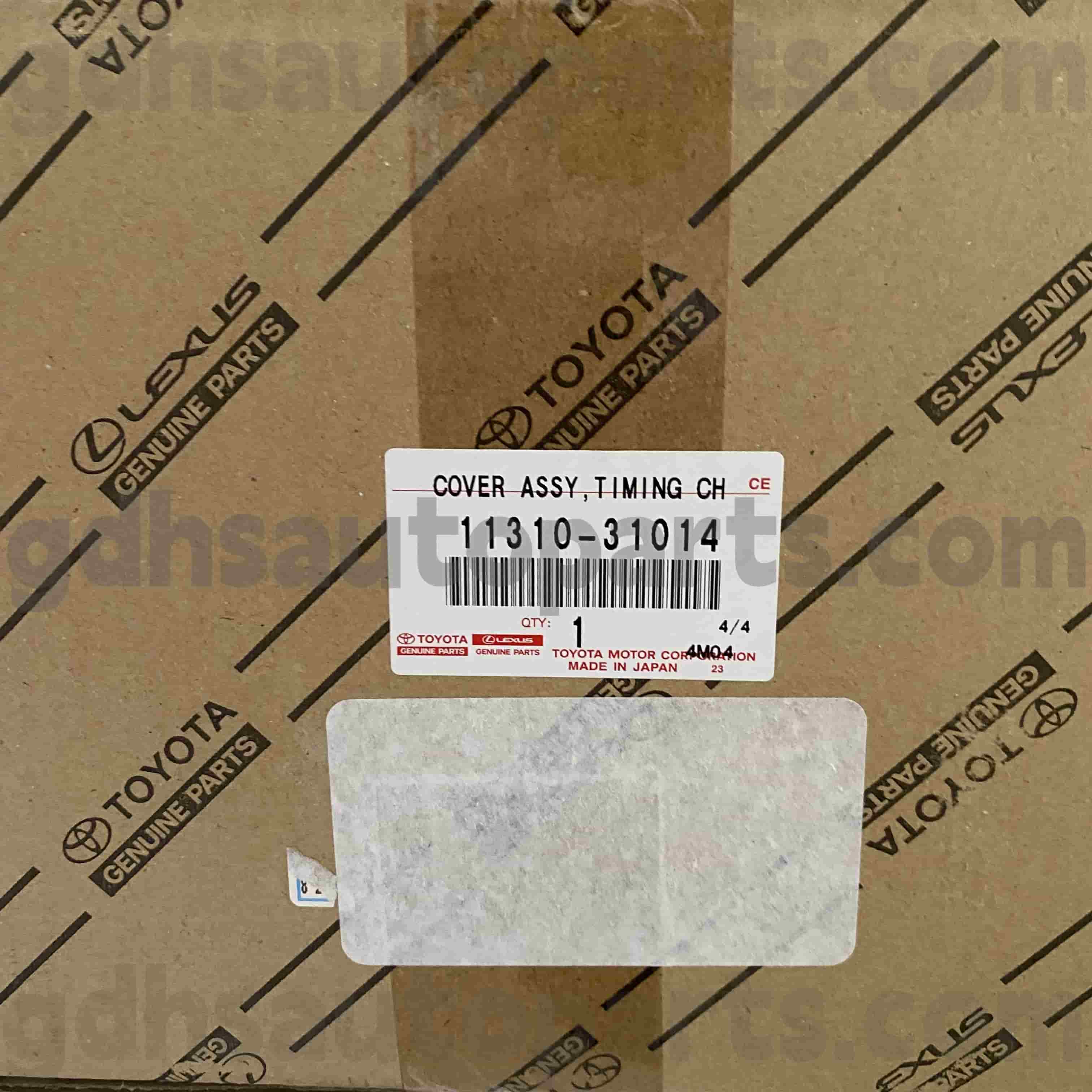 11310-31014 Оригинальные детали Toyota Крышка ГРМ для шасси FORTUNER, HILUX, LAND CRUISER № GRJ120