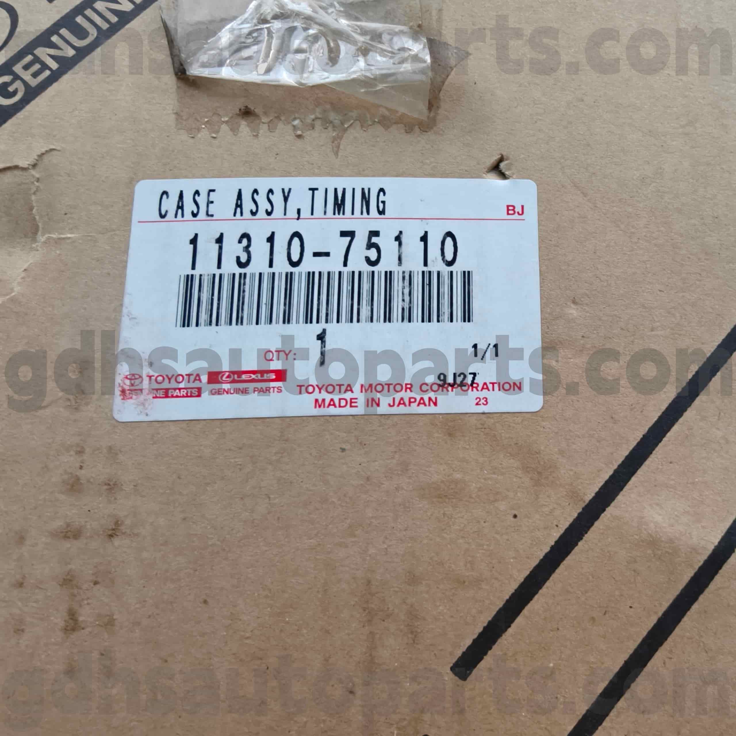 11310-75110 Оригинальные детали Toyota Крышка ГРМ для LAND CRUISER PRADO, шасси TACOMA NO.TRJ150