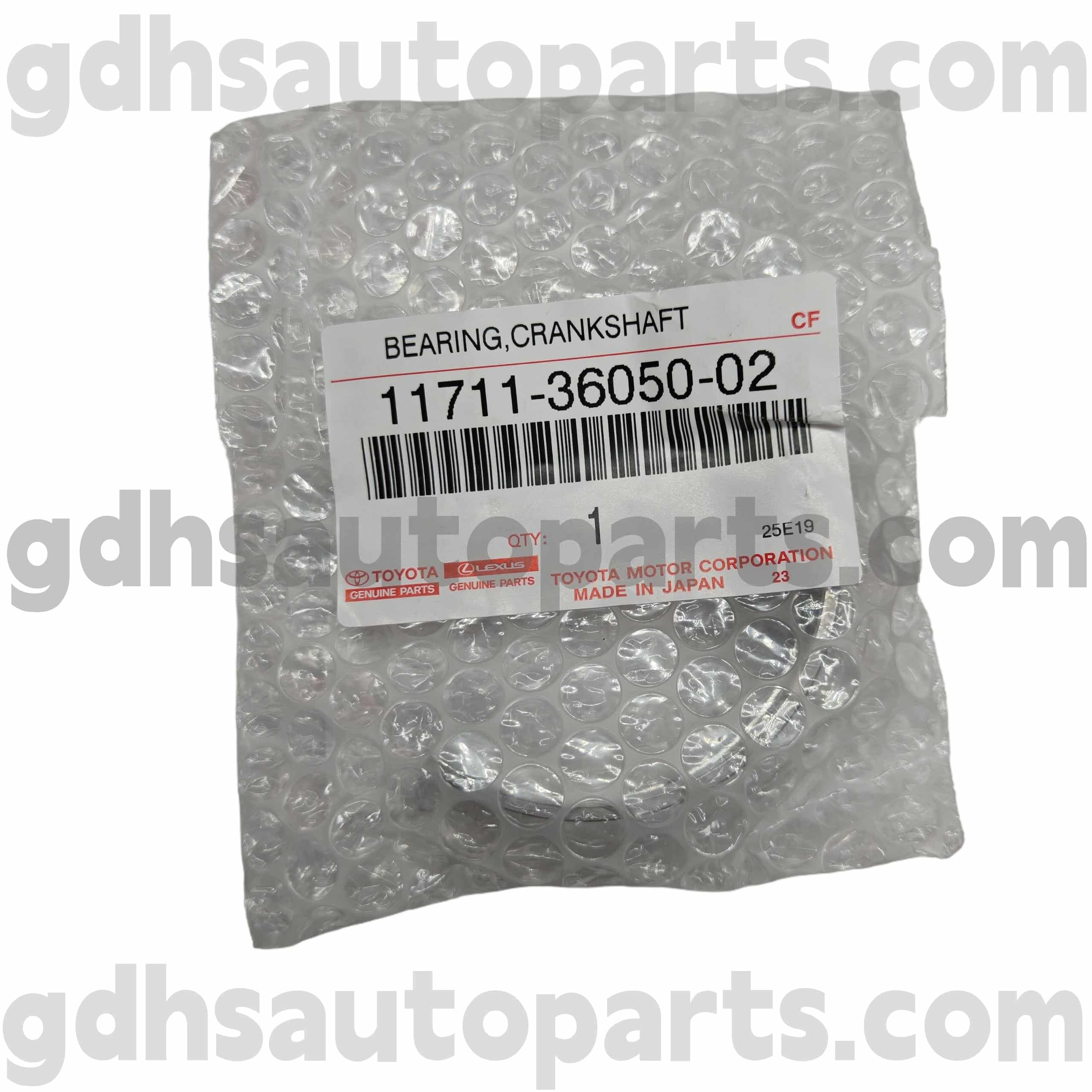 11711-36050-02 Подшипник коленчатого вала оригинальных частей Toyota для CAMRY, RAV4, LEXUS ES350/300H, шасси NO.AYH30