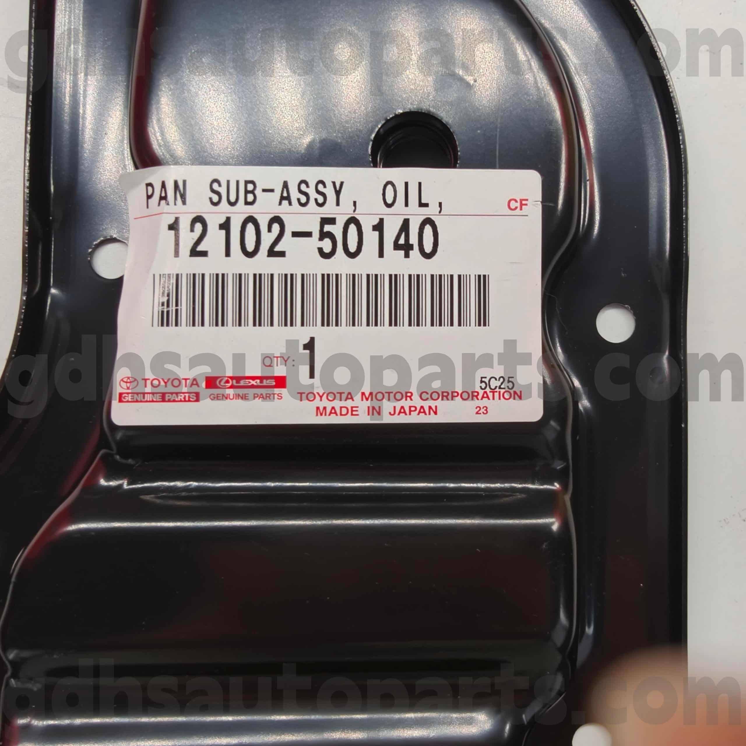 Масляный поддон оригинальных запчастей Toyota 12102-50140 для шасси LAND CRUISER NO.2UZFE UZJ200