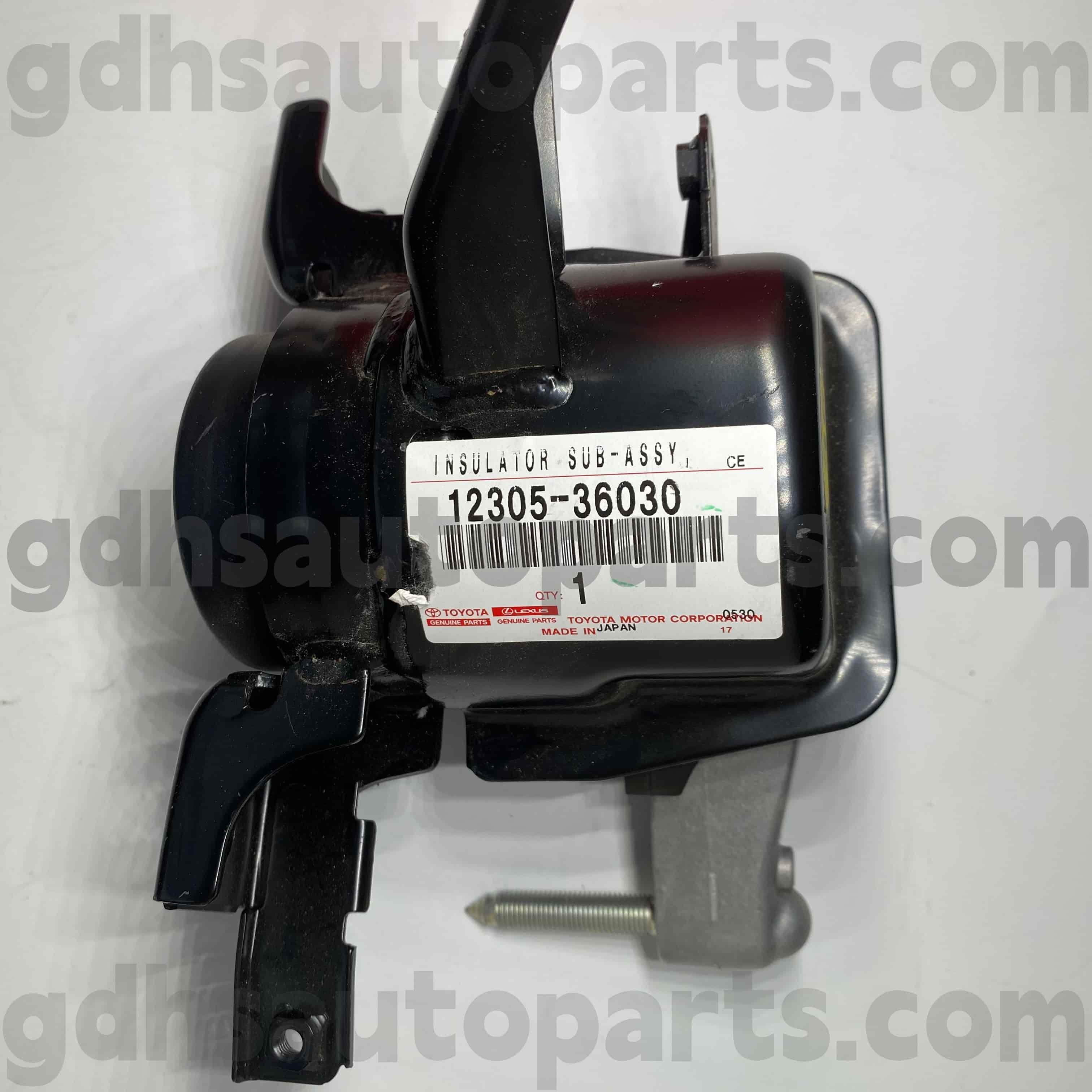 12305-36030 Оригинальные детали Toyota, правая опора двигателя для SCION TC, шасси ZELAS NO.2ARFE..AGT20