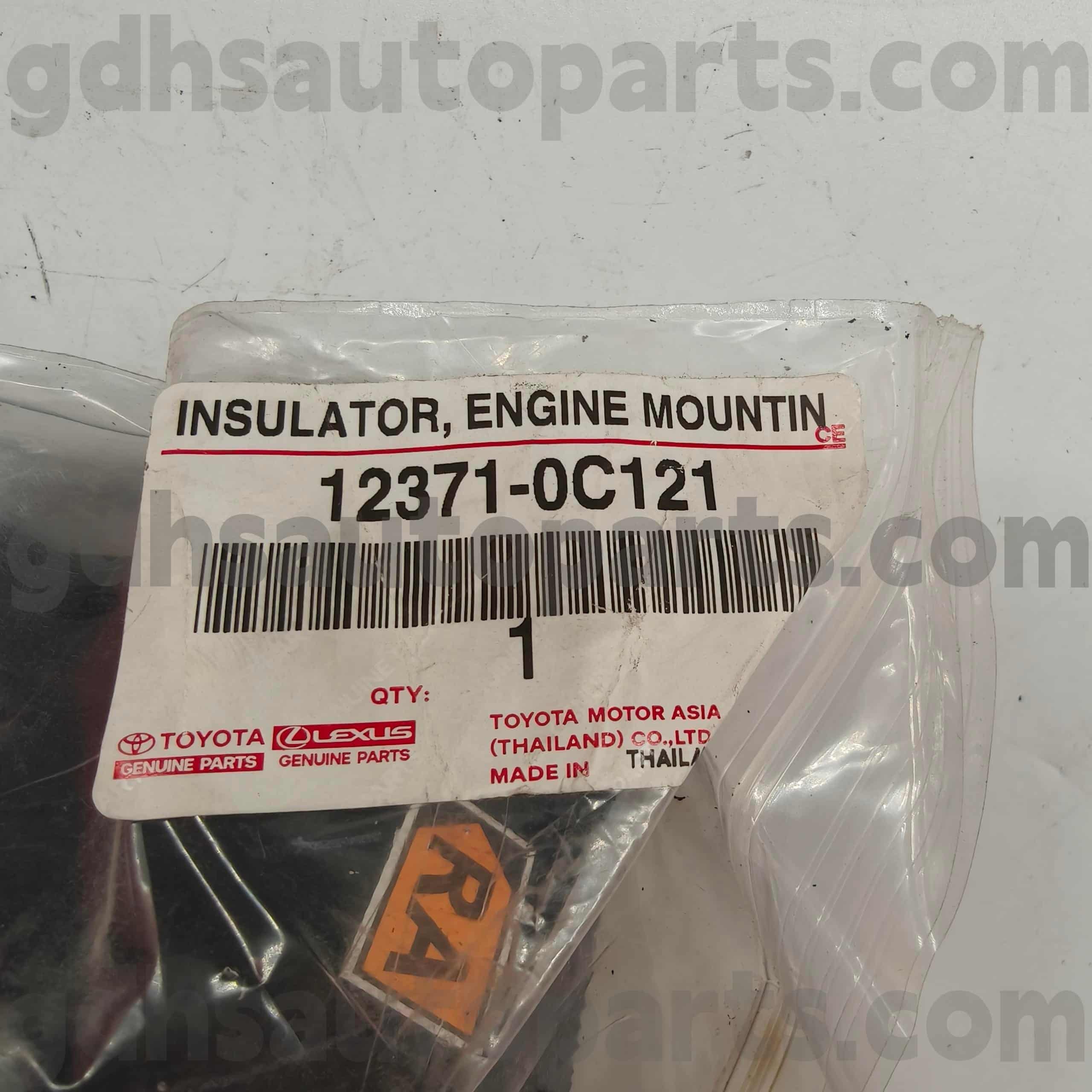 12371-0C121 Оригинальные детали Toyota Рычаг переключения передач для шасси NO.2TRFE..TGN26..4FC