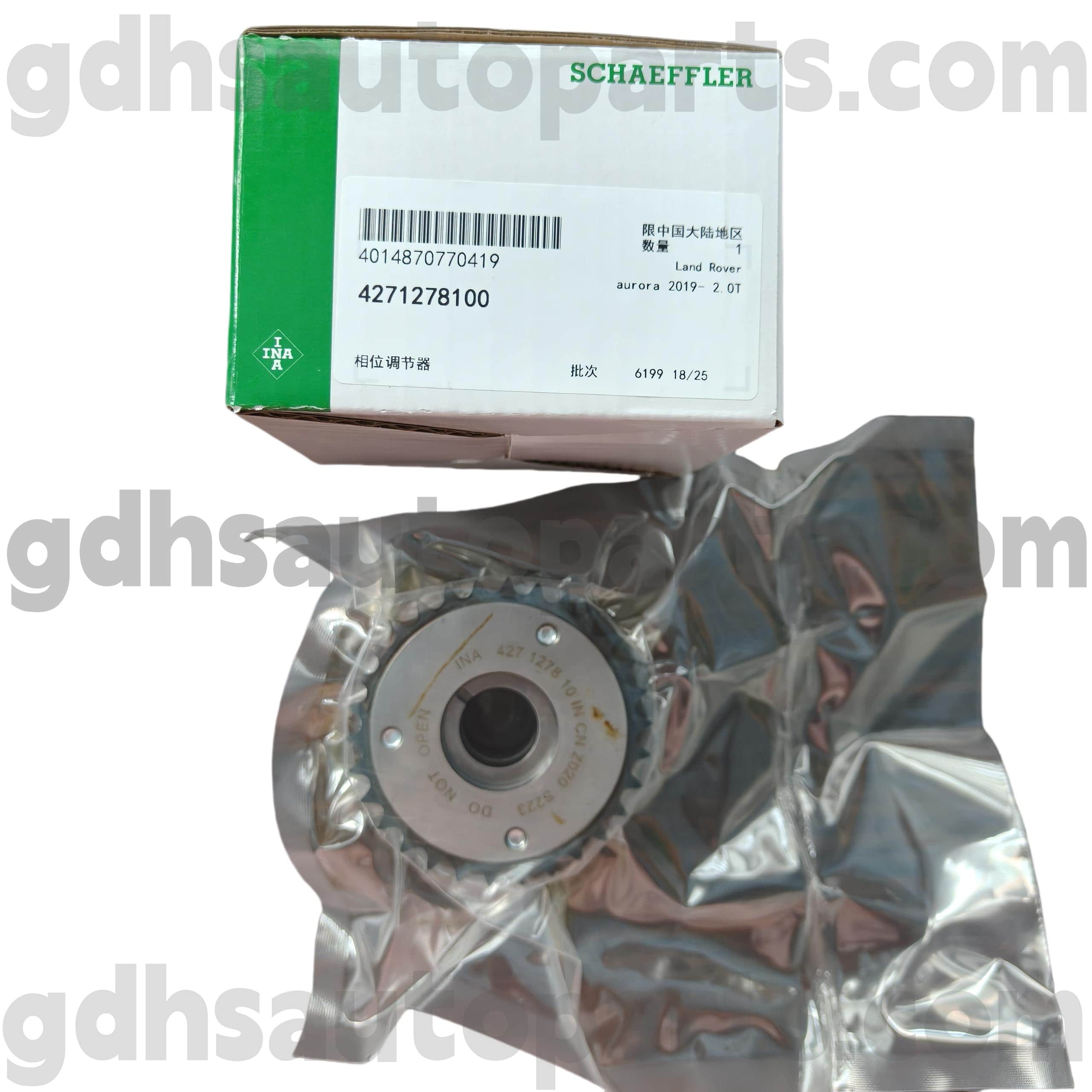 4271278100 Schaeffler ina ina raming sprocket для Range Rover Velar, Land Rover Discovery 4, Range Rover, Range Rover Sport Oe no. LR142279