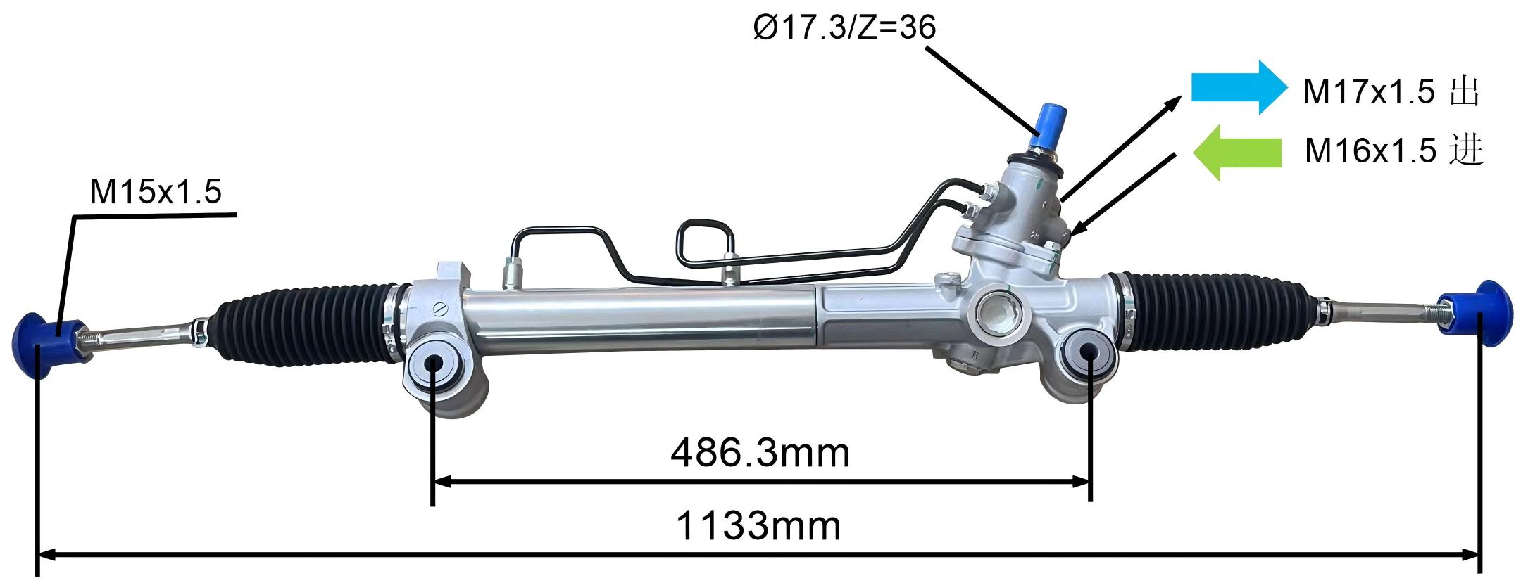 44200-06280 Автомобильный рулевой механизм
