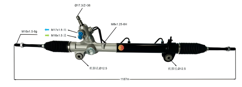 44200-08040 Автомобильный рулевой механизм