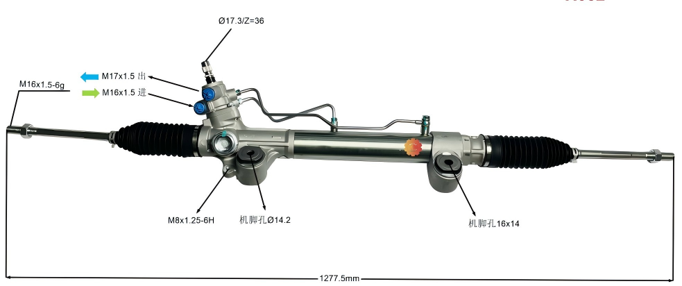 44200-0k721 Автомобильный рулевой механизм