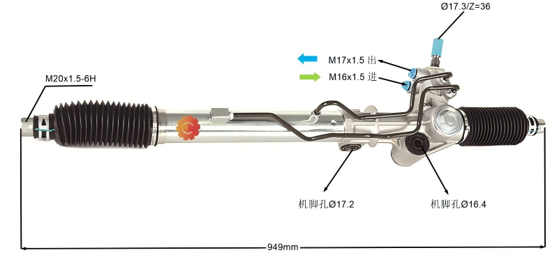 44250-60012 Автомобильный рулевой механизм