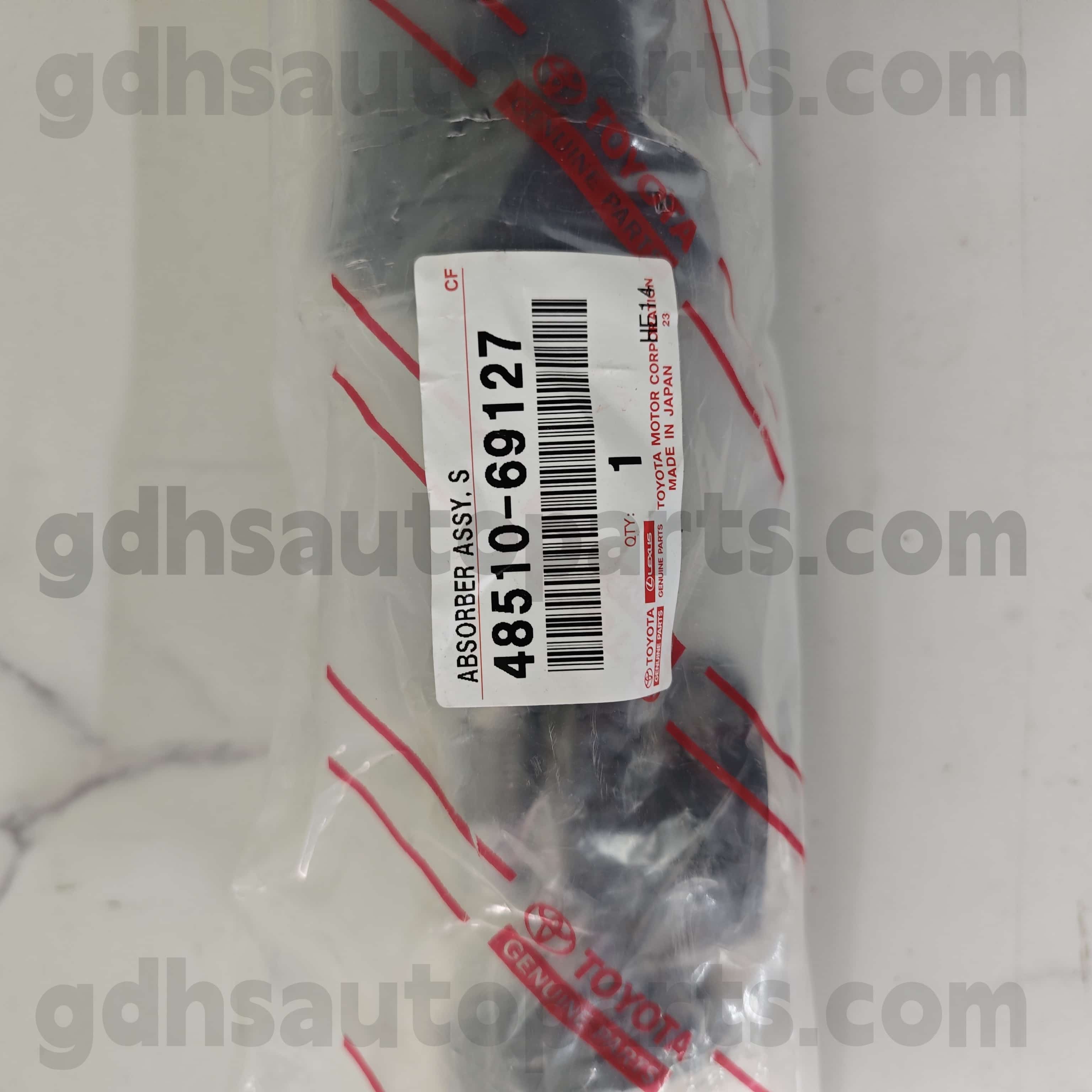 48510-69127 Toyota Подлинные детали правая передняя стойкая сборка для Land Cruiser 、 Land Cruiser 100 、 Lexus LX470 Шасси №. HDJ101, UZJ100