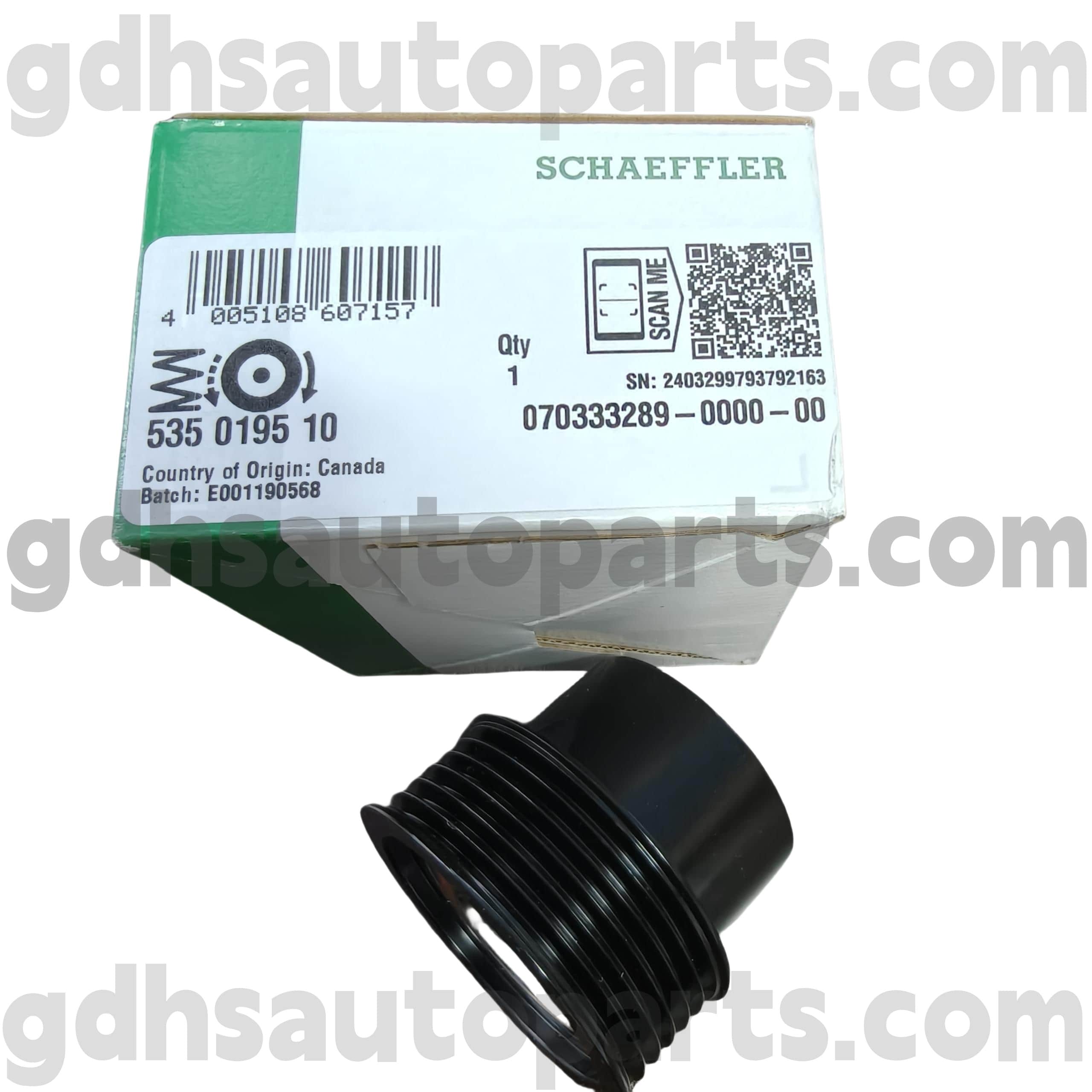 5350195100 Schaeffler ina idler шкив для Land Rover Freelander 2 Oe no. LR005993