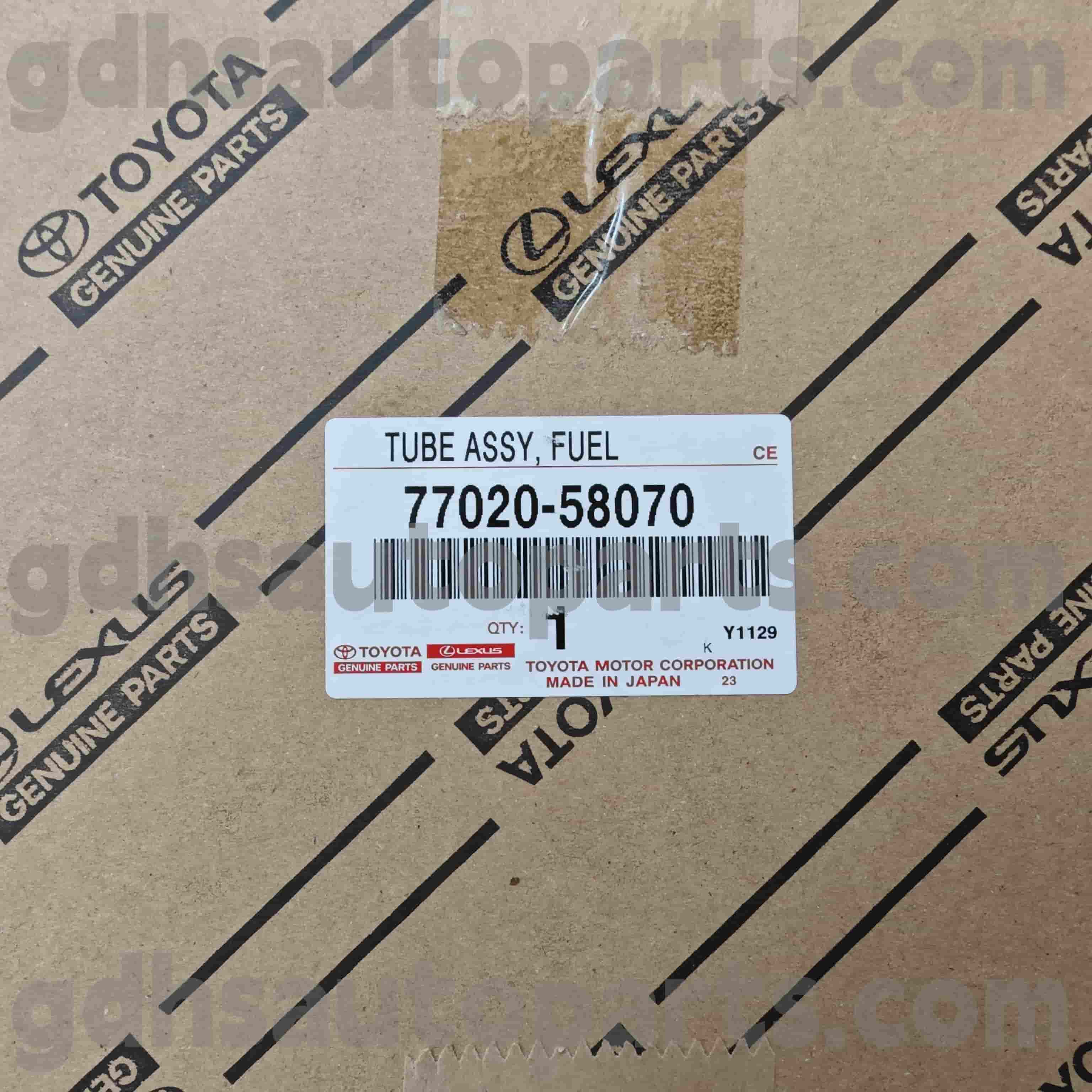 77020-58070 Toyota Подлинный топливный насос для Alphard/Vellfire 、 Lexus LM350/LM300H Шасси №. GGH30