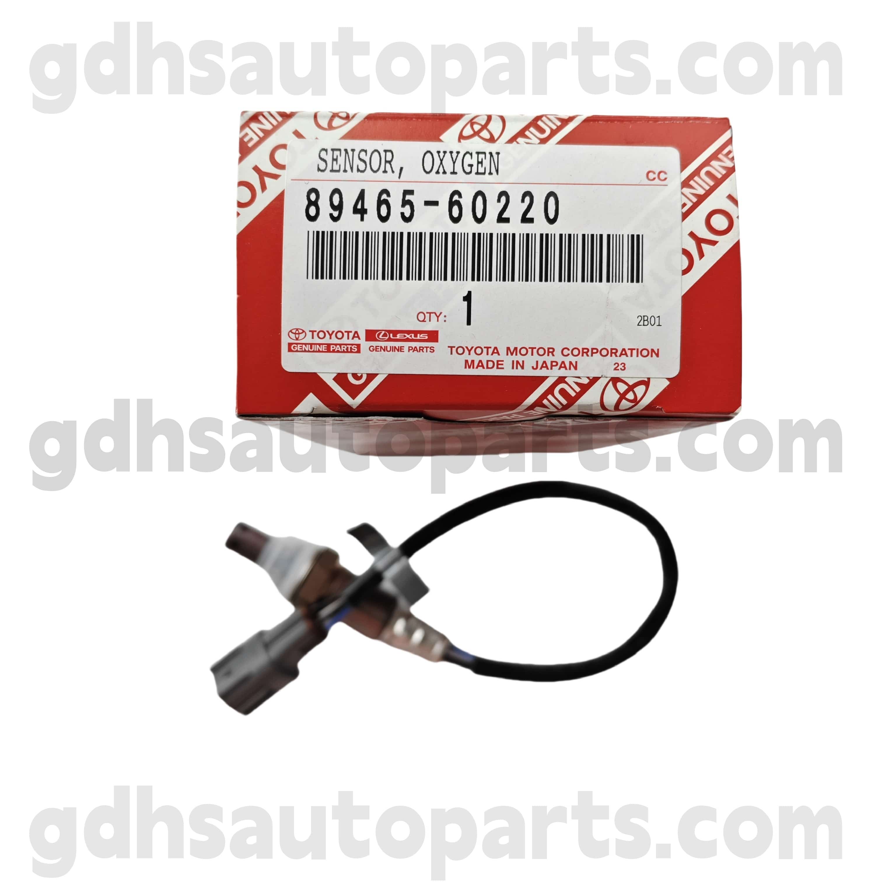 89465-60220 Toyota Подличные части кислородного датчика для Land Cruiser Prado 、 4runner Chassis №. GRJ12#.. ARL, GCC, Gen
