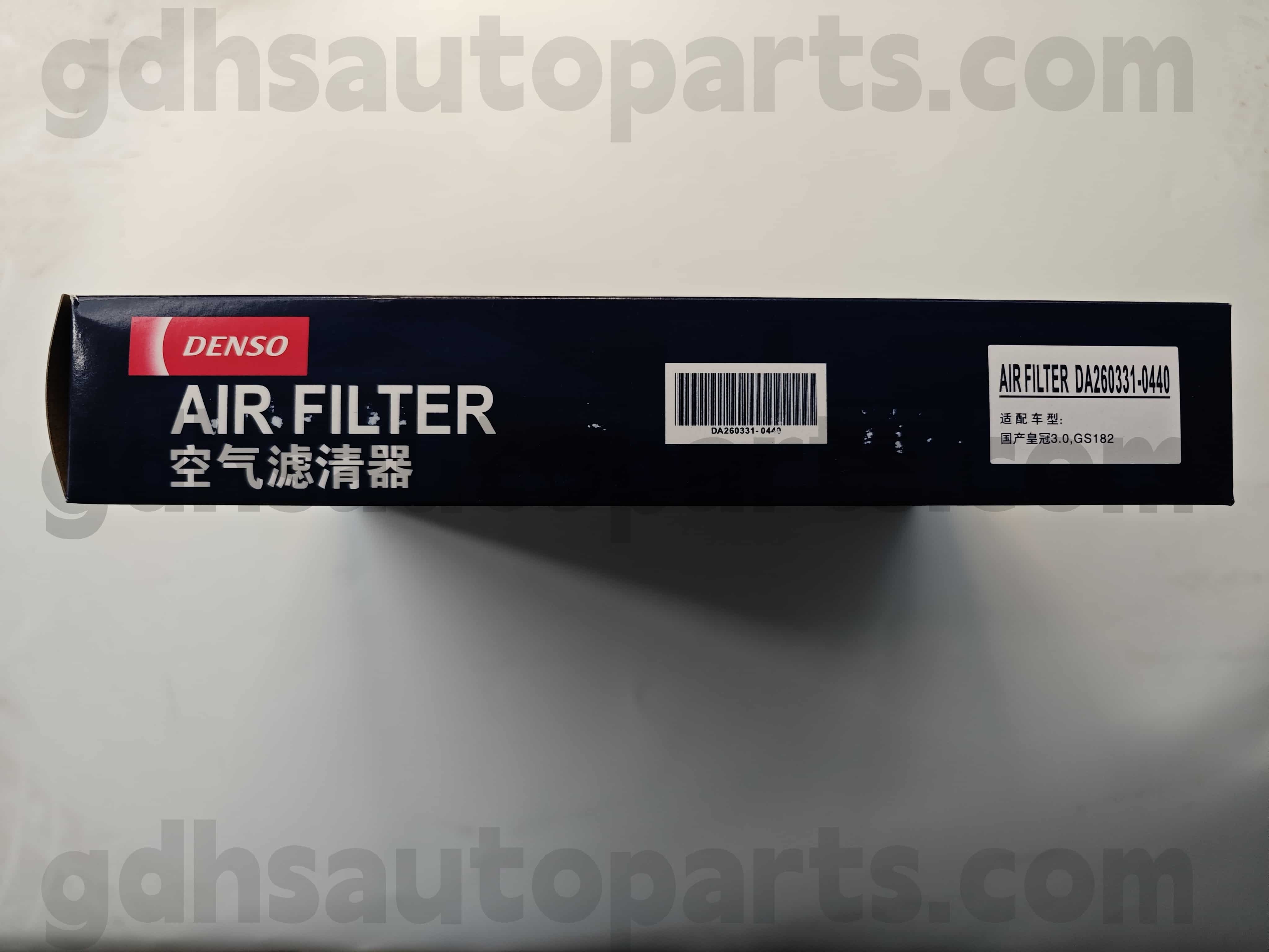DA260331-0440 TOYOTA ИНДИНАЛЬНЫЕ ПЕРЕДАЧИ AIR FILTER для Crown Chassis №. 3grfe, 5grfe..grs18# oe no. 17801-0p020